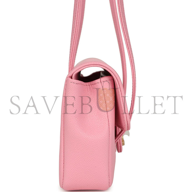 CHANEL MINI CLUTCH WITH LEATHER STRAP AP5068 (17*11.5*5cm) 
